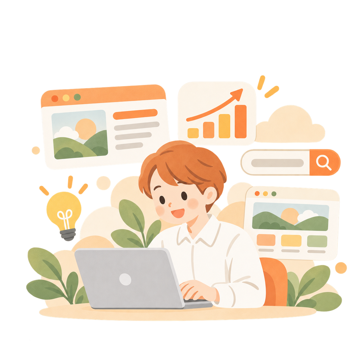 インターネットメディア事業のイメージ